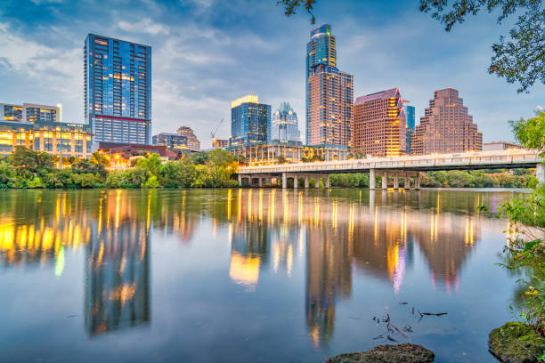 istock Downtown Skyline Austin Texas USA Reflection 1694396164