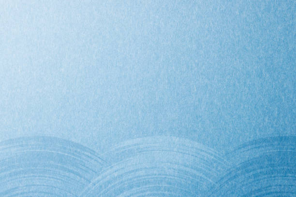istock Beautiful background of blue paper 1694508278