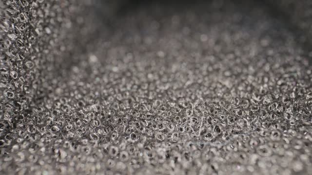 Extreme macro details from sponge foam texture sheet