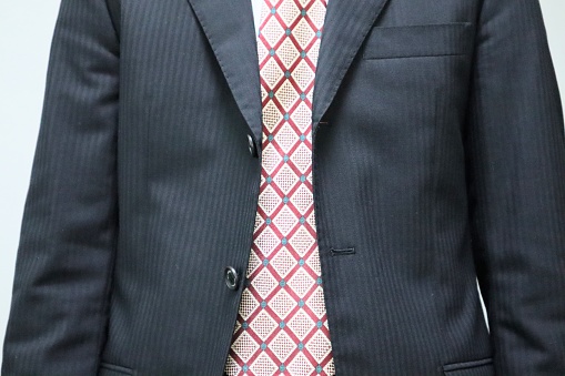 Photo of a businessman wearing a suit