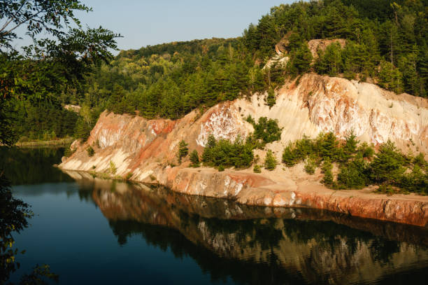 mine lake in europe