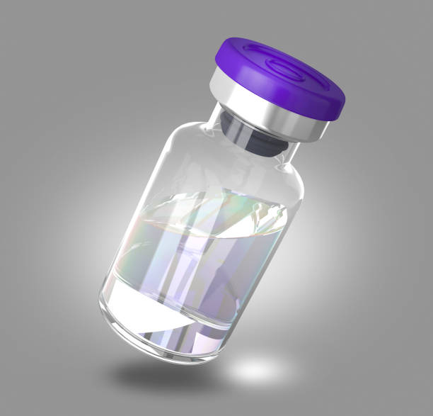 istock Vaccine glass bottle 1694643882