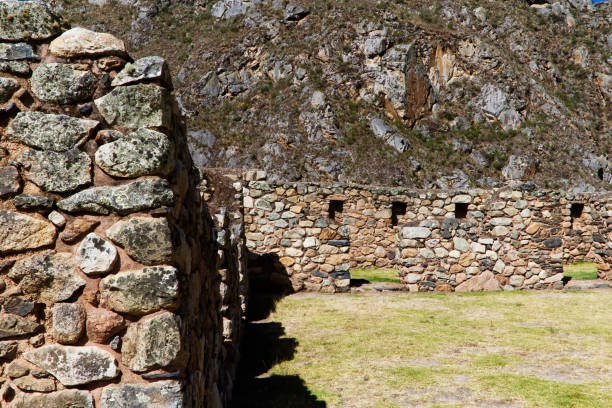 istock Rock Walls With Stone And Mortar Peru South America 1694680801