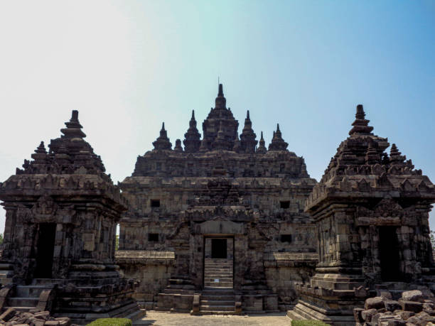 istock Front view of Plaosan Temple 1694750029