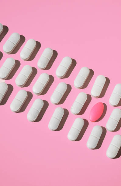 istock Various medicine pills, vitamin capsules arrangement. 1694815034