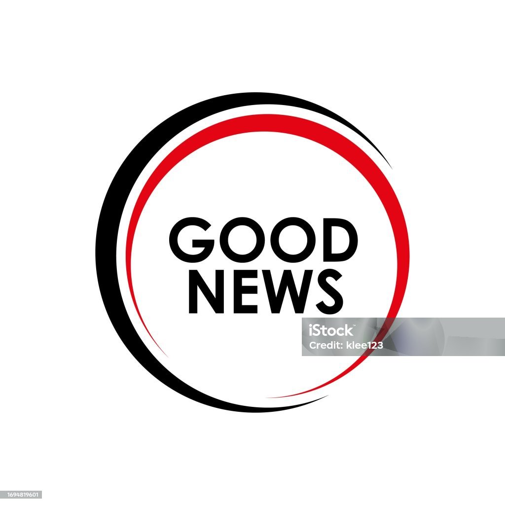Good News Lettering Good News Stock Illustration - Download Image Now - Announcement ...