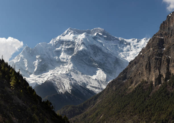 istock Himalayan valley and Annapurna 2 mountain peak 1694922096