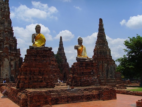 It is an old temple from the late Ayutthaya period in Phra Nakhon Si Ayutthaya Province, Thailand.