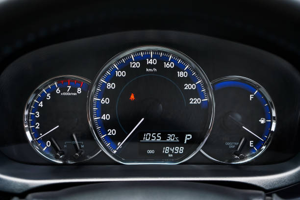 istock car​ instrument panel, car​ speed motor of​ night, car​ dashboard​ modern​ automobile control​illuminated panel​ speed display. 1694984394