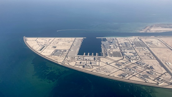 Qatar - Doha - Naval Base Messaieed