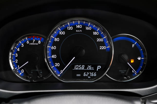 istock car​ instrument panel, car​ speed motor of​ night, car​ dashboard​ modern​ automobile control​illuminated panel​ speed display. 1694986395