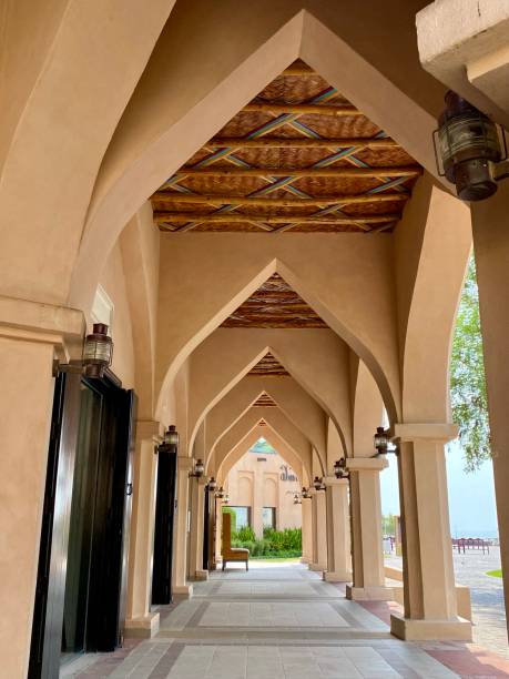 istock Qatar - Doha - Katara Cultural Village district - islamic architecture 1695008086