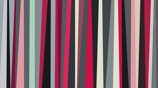 Vector colors stripes seamless pattern flat design wallpaper background