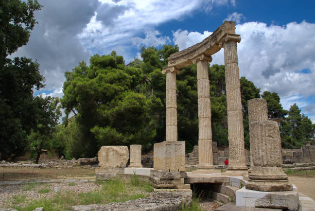 istock view of the archaeological site and ancient ruins 1695102655