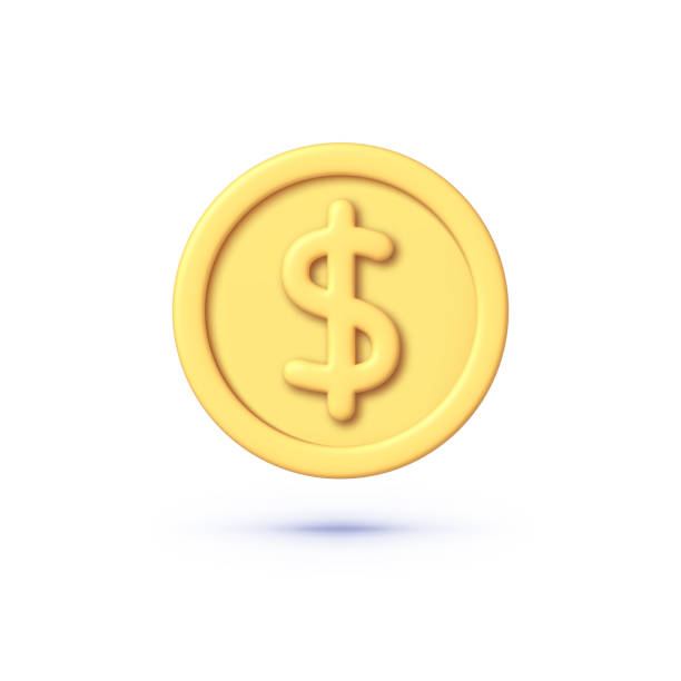 istock Dollar 3d in realistic style. Finance concept. Business success. Vector icon illustration 1695147316