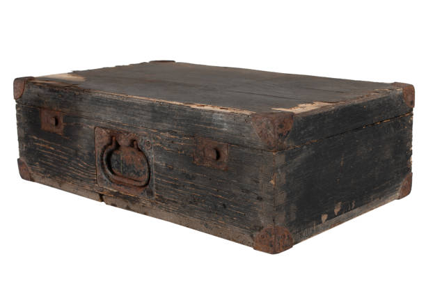 istock WW2 German Army ammunition wooden crate. 1695157872