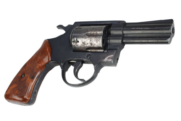 istock Revolver isolated on white 1695158867