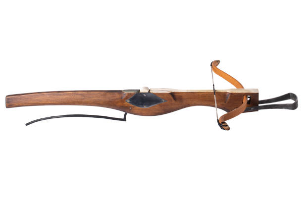 istock vintage crossbow isolated on white 1695160096