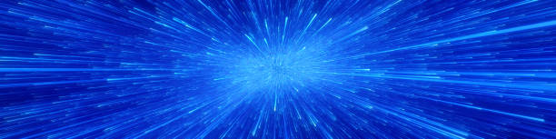 istock Speed of light in galaxy. 1695175334