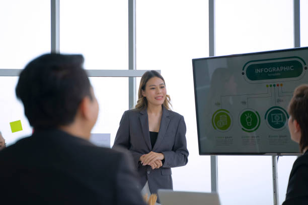 istock White collar workers are meeting at office. 1695191018