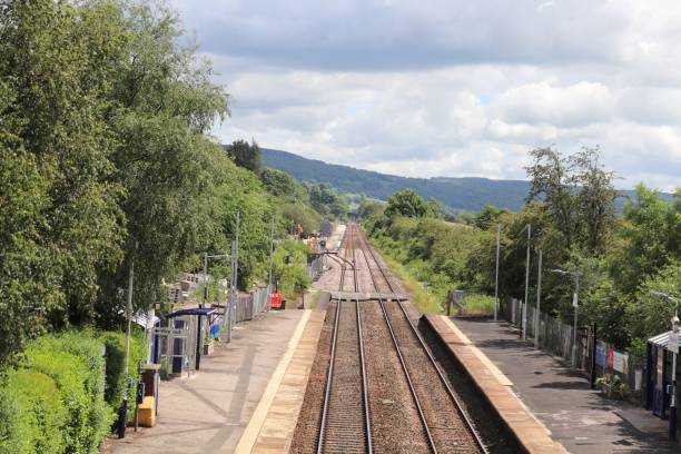istock Railway station at Bamford, England 1695251237