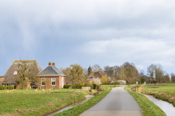 istock Village view Dorkwerd The Netherlands 1695273882