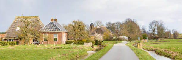 Village view Dorkwerd The Netherlands