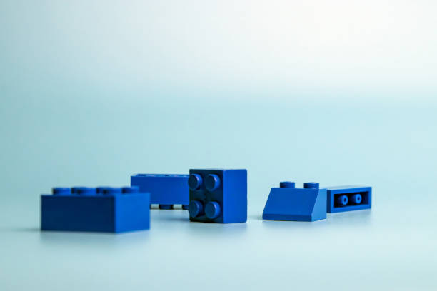 istock blue plastic building blocks toys 1695337213