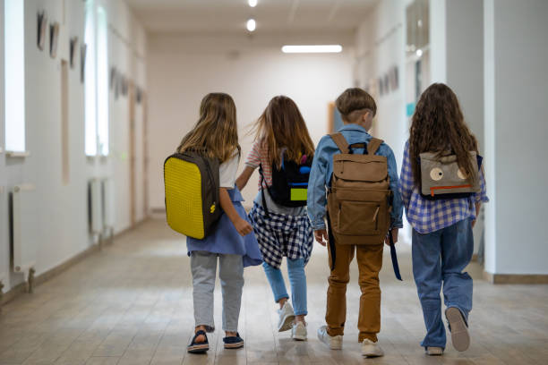 istock Kids at school during the break 1695373937