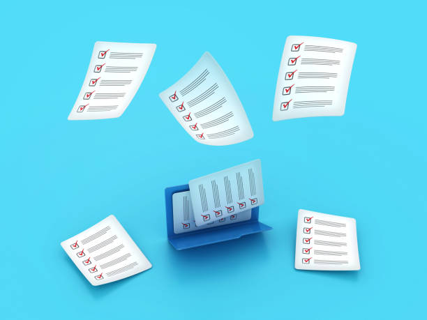 Check Out Folder 270+ Computer Folder With Check Mark 3d Rendering Stock Photos ...