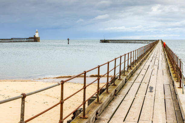istock Blyth Pier, Northumberland 1695477261