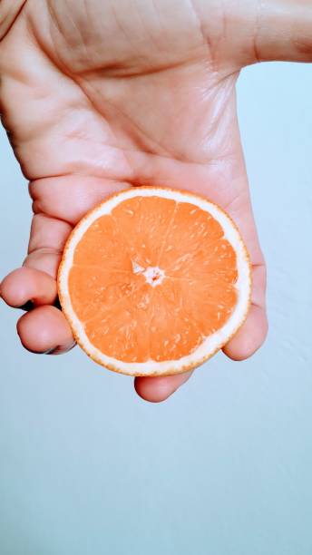 istock Half of the orange 1695605406