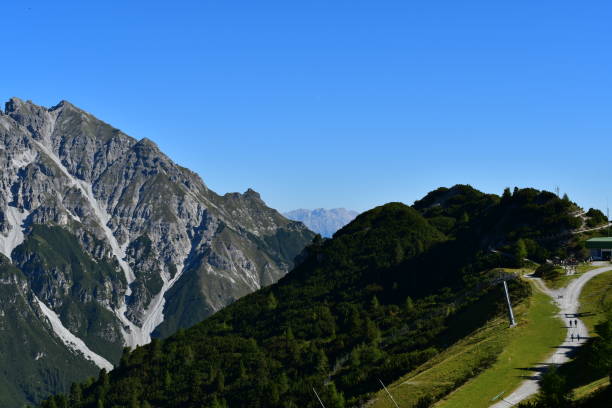 istock Beautiful landscape with mountains at Stubai valley 1695635410