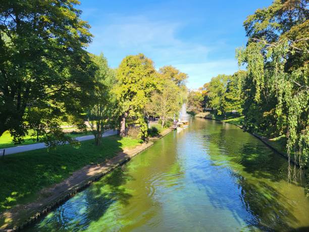 istock Green parks in Riga on a summer day 1695693896