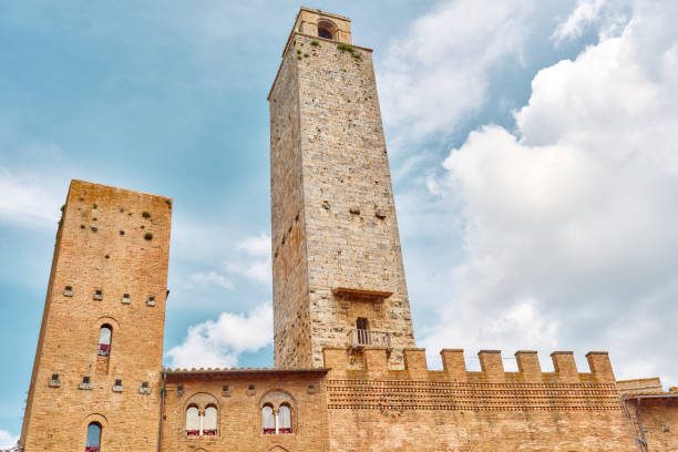 istock Medieval tower in San Gimignano 1695714376