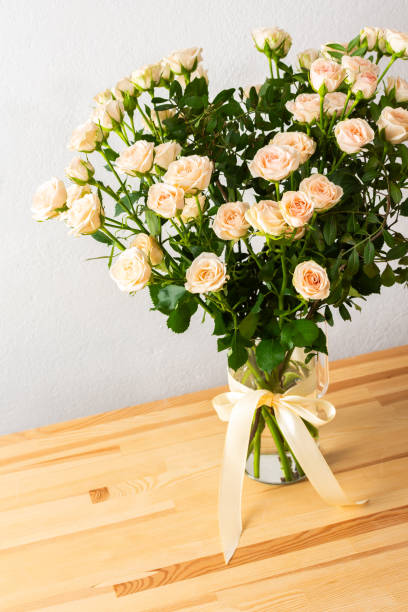 istock A bouquet of delicate cream roses 1695718247