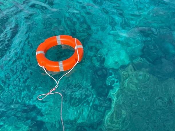 lifesaver - life jacket life belt buoy float foto e immagini stock