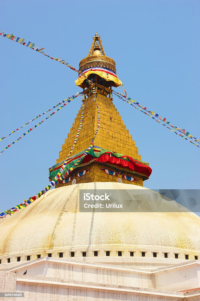 Bodhnath (Kathmandu, Nepal) - Zbiór zdjęć royalty-free (Architektura)