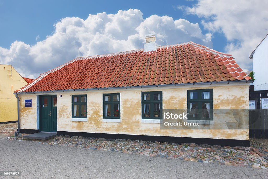 Vecchie case danese - Foto stock royalty-free di Affascinante