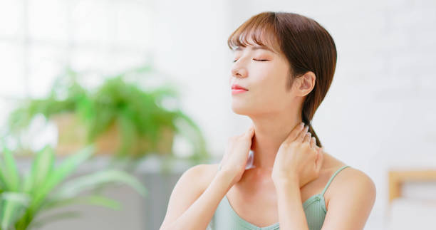 istock woman neck skincare concept 1695787404