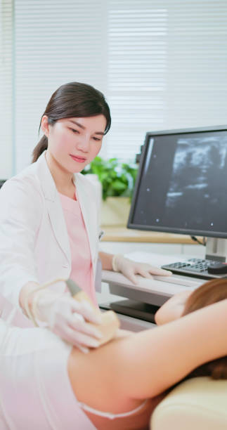 istock woman lymph ultrasound examination 1695787940