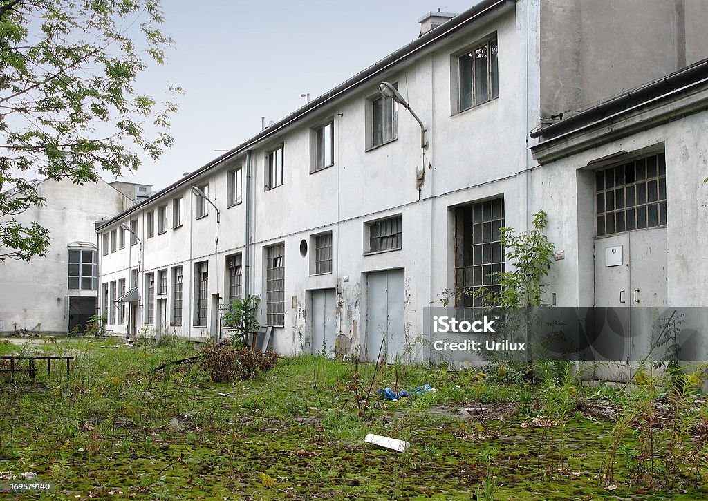 Alte Häuser in Polen in schlechtem Zustand - Lizenzfrei Alt Stock-Foto