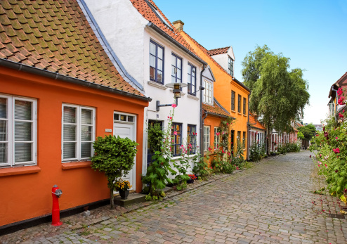 Old Danish houses