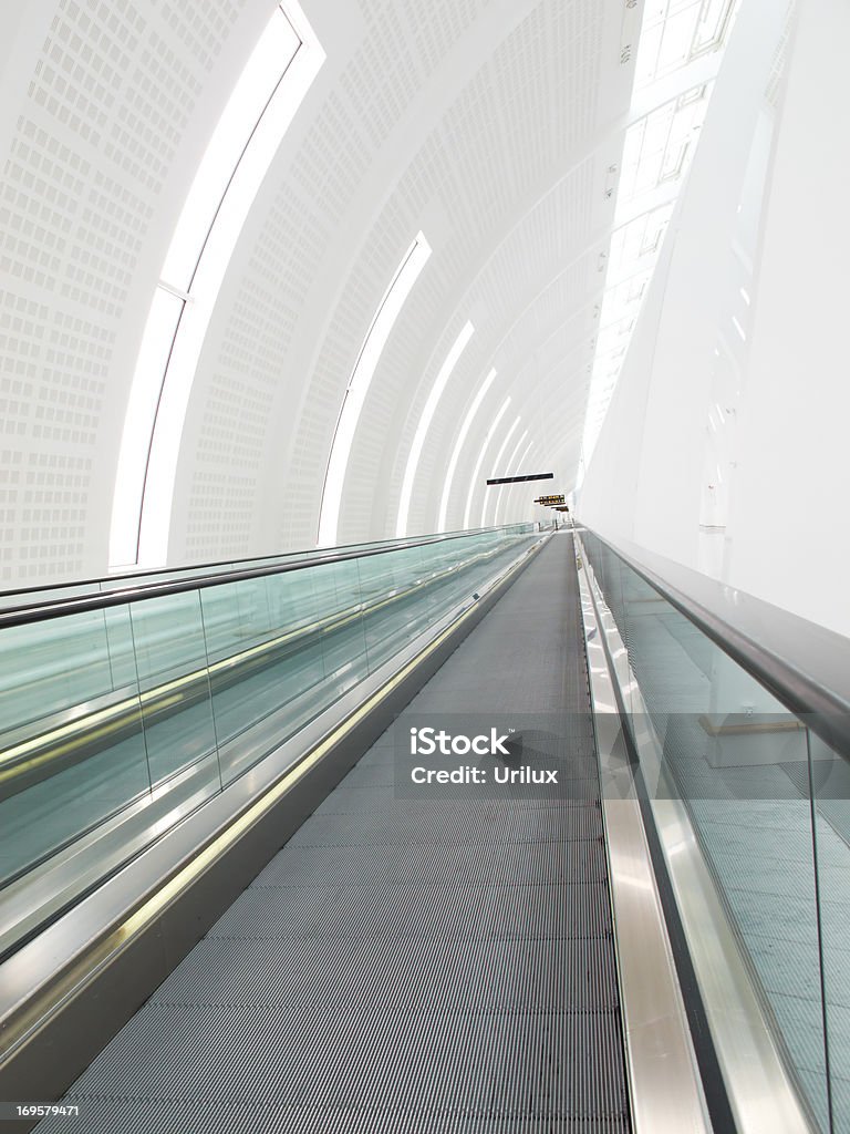 Une photo de l'architecture de l'aéroport - Photo de Banque libre de droits