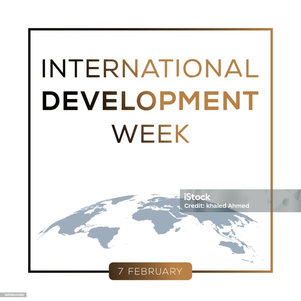 International Development Portrait International Development Week Stock Illustration - Download Image Now ...