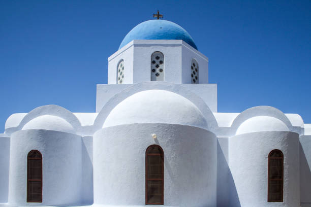 istock Greek church at Santorini 1695882966