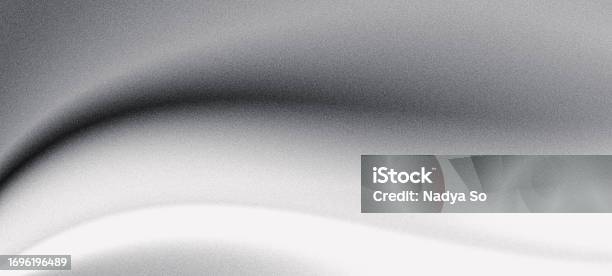 Grey Header Texture Abstract Grey Grain Texture Gradient Wave Background Monochrome Banner ...