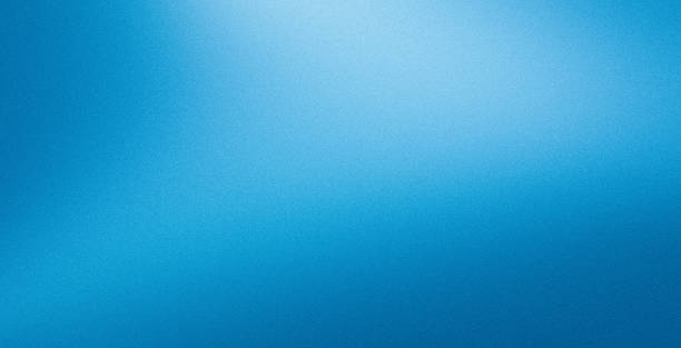 blurred grainy gradient blue background noise texture effect smooth backdrop header landing page design copy space - mavi arka fon stock illustrations
