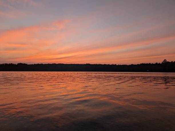 istock Sunset Cochnewagon Lake - 2 1696233994