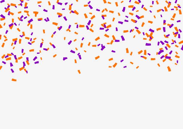Confetti Visual 17,800+ Purple Confetti Stock Illustrations, Royalty-Free Vector ...